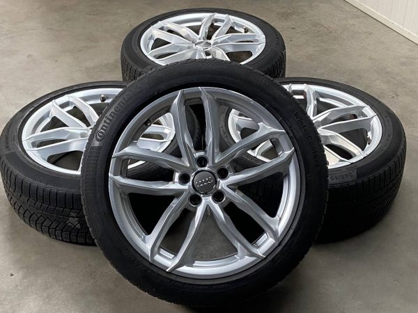 Mooie velgen met winterbanden voor Audi A6 - Afbeelding 3
