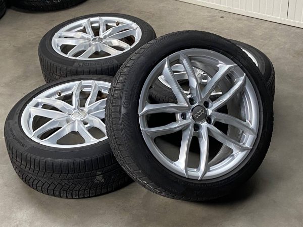Mooie velgen met winterbanden voor Audi A6 - Afbeelding 4