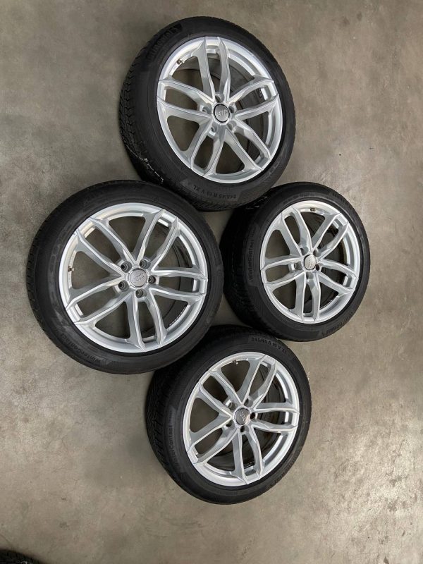 Mooie velgen met winterbanden voor Audi A6 - Afbeelding 5