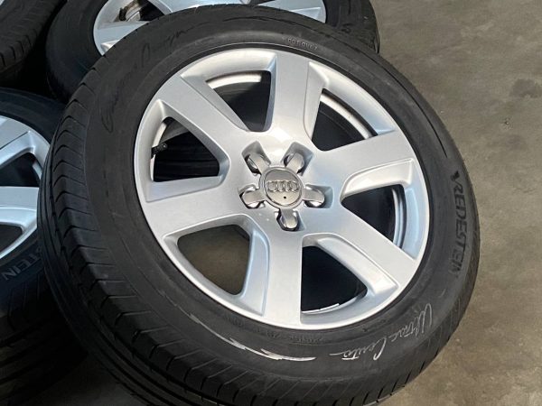 Originele Audi velgen met zomerbanden – Nieuwstaat - Afbeelding 7
