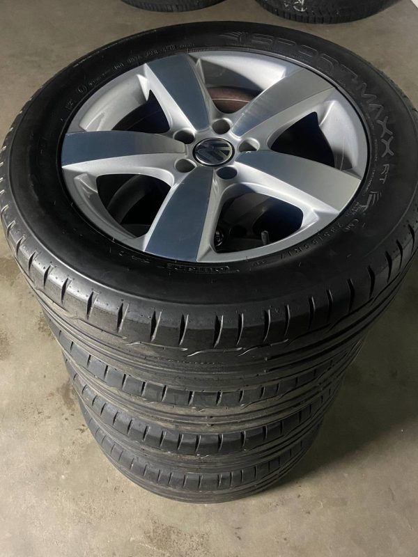 Originele VW velgen met zomerbanden - Afbeelding 2