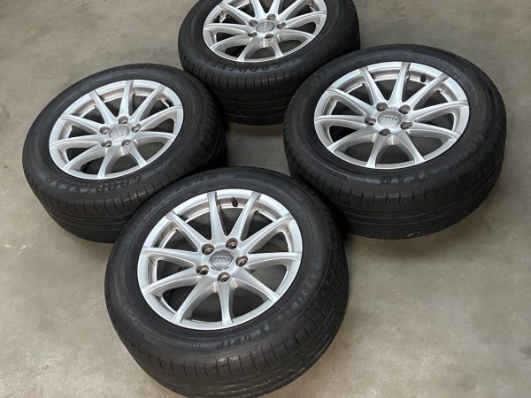 Originele Audi velgen met zomerbanden – Nieuwstaat - Afbeelding 9