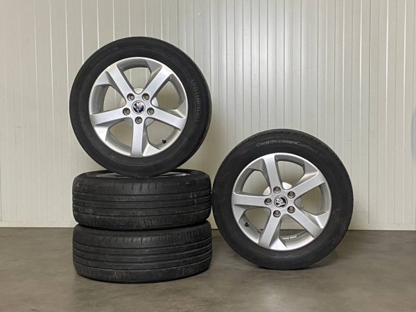 Originele Skoda Octavia Velgen met Zomerbanden