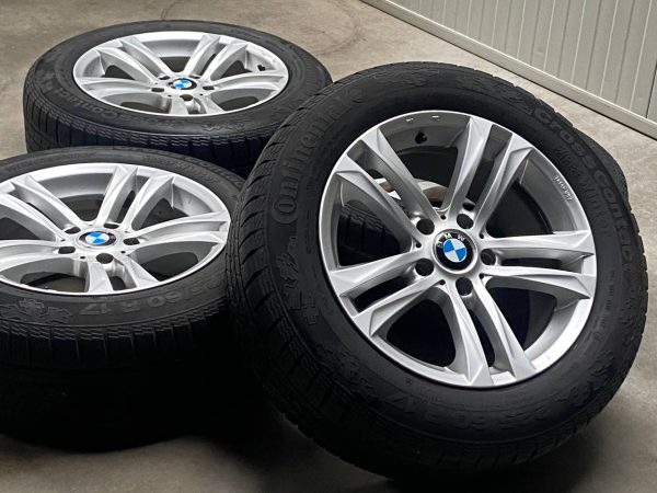 Een set prachtige BMW velgen met winterbanden. - Afbeelding 3
